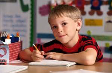 BOY AT SCHOOL